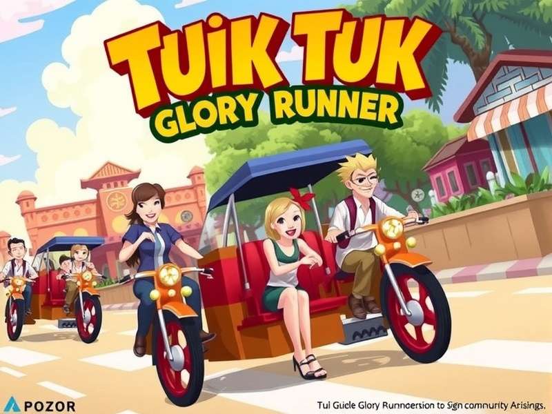 Tuk Tuk Glory Runner community event